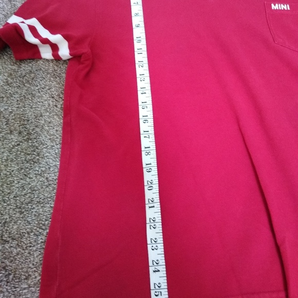Mini Cooper Logo Polo Shirt Men's Size Small - Picture 2 of 6